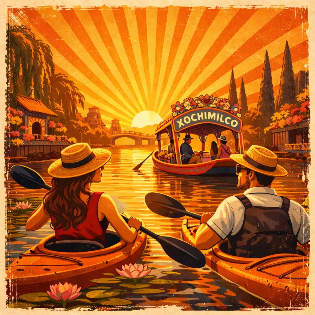 Kayak en Xochimilco - Paddle through ancient pre-Hispanic canals with local guide